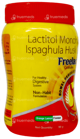 Freelac Orange Lemon Flavour Granules 90Gm
